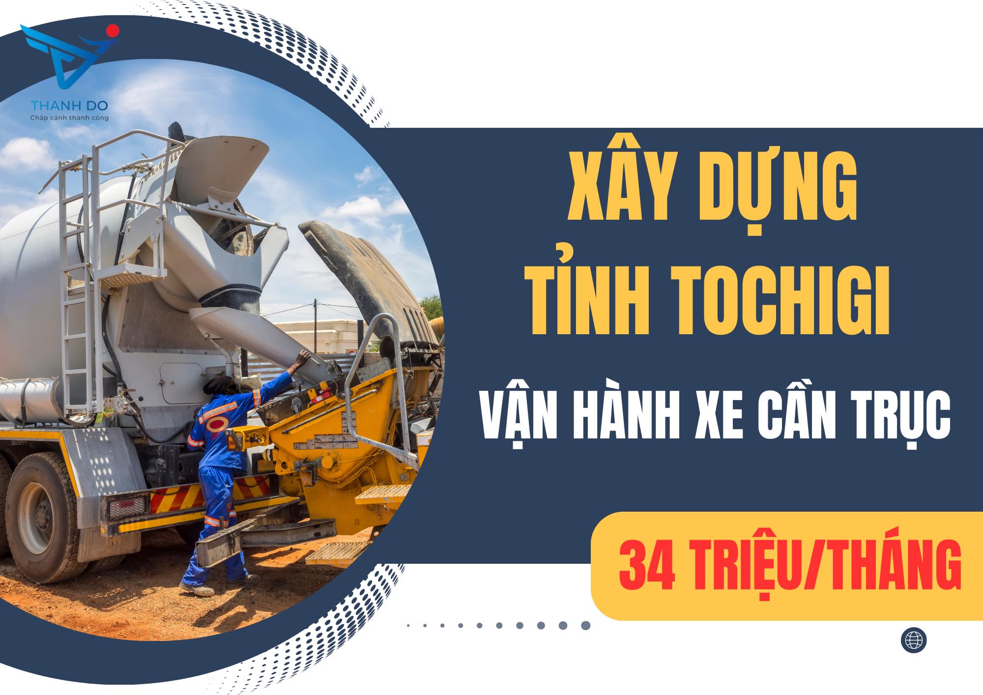 CÔNG TY XKLĐ THÀNH ĐÔ TUYỂN 04 NAM - ĐƠN HÀNG  XÂY DỰNG