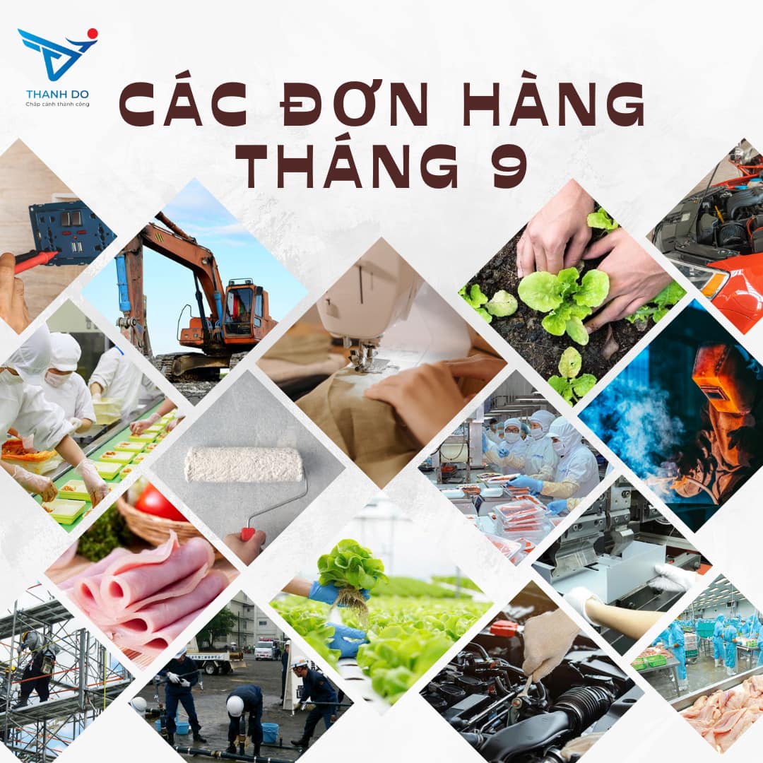 TỔNG HỢP CÁC ĐƠN HÀNG THÁNG 9